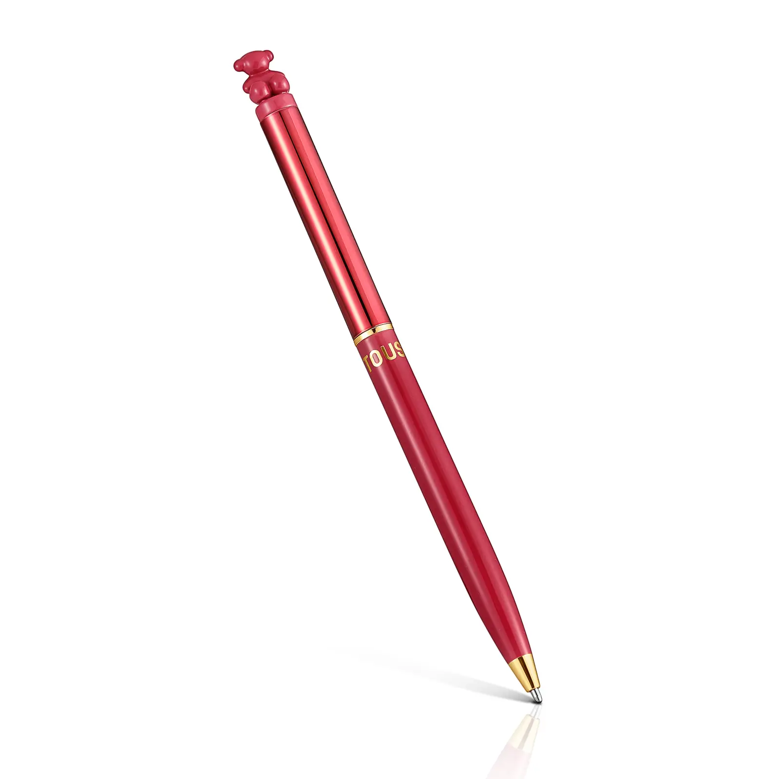 A slim red pen photographed on white · Product photography, TimeLäB Studio Barcelona