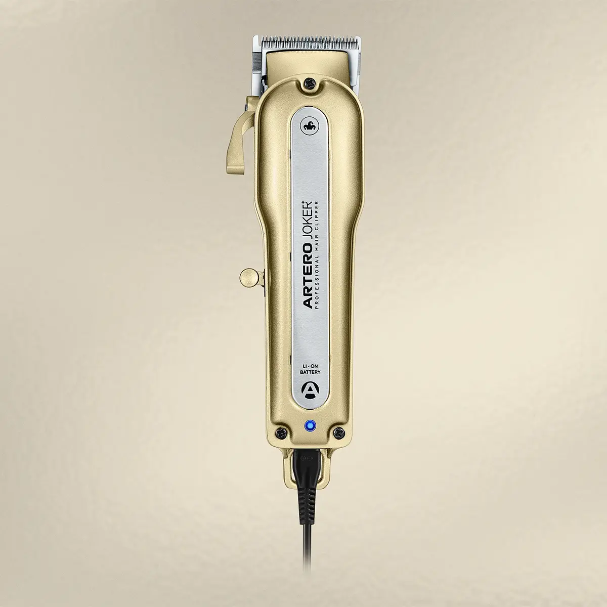 Professional hair clipper in gold and steel · Product photography, TimeLäB Studio Barcelona