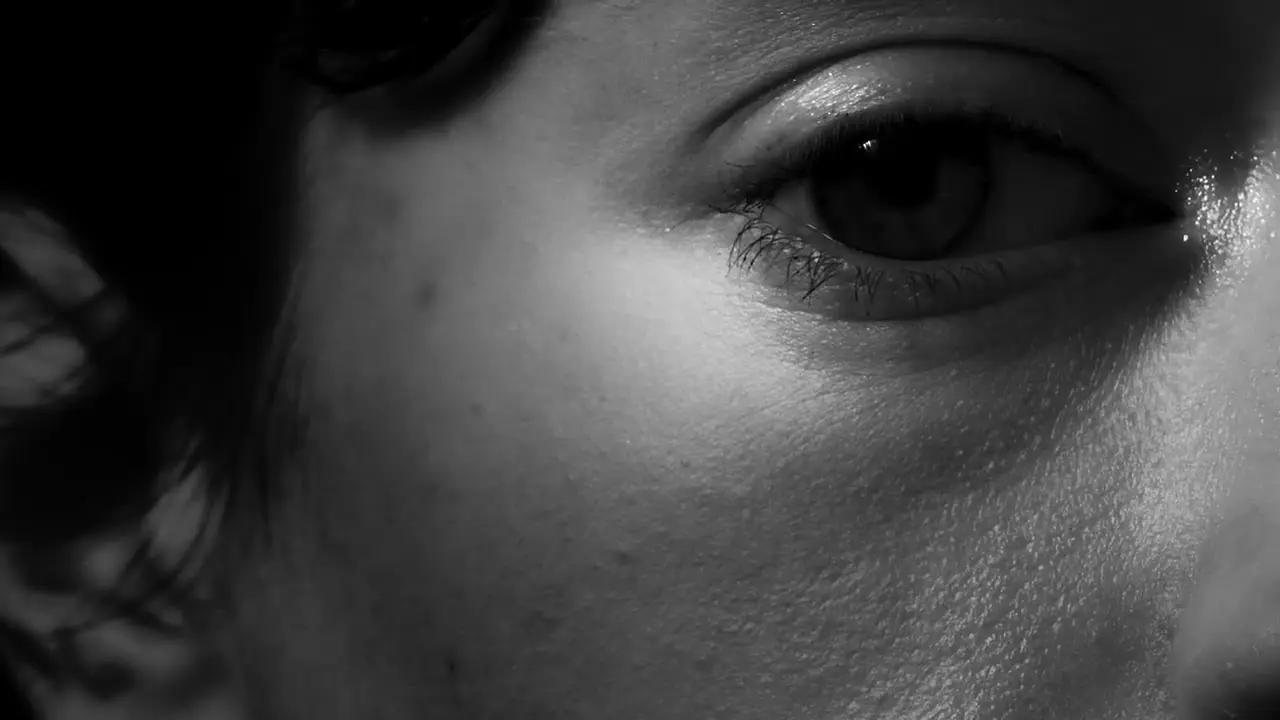 Fine jewellery in close-up, shot in black and white